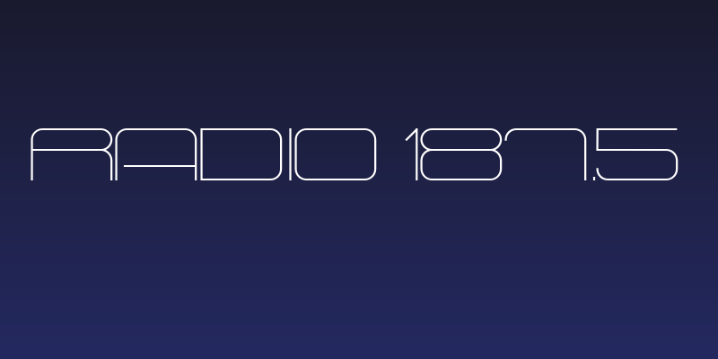 Radio 187.5 Social Header