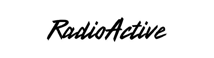 Radio Active  नि: शुल्क फ़ॉन्ट्स डाउनलोड