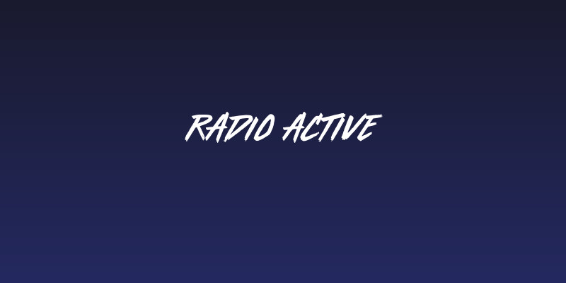 Radio Active Social Header