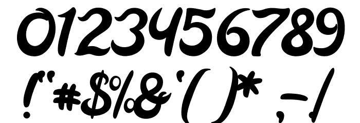 Radio Classic Demo Font OTHER CHARS