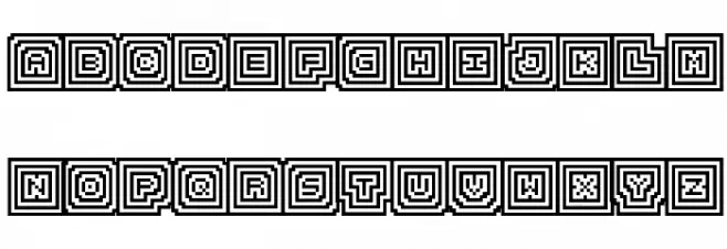 Radio Grave Regular Font Litere mari
