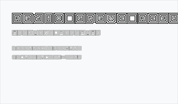 Radio Grave Regular Business Card