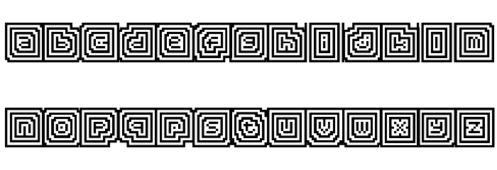 Radio Grave Regular Font LOWERCASE