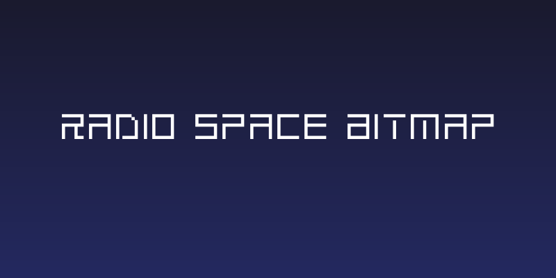 Radio Space Bitmap Social Header