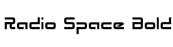 Radio Space Bold  font caratteri gratis
