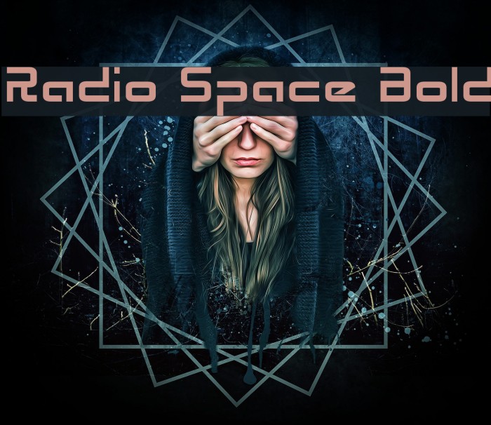 Radio Space Bold Font examples