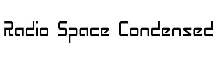 Radio Space Condensed  免费字体下载