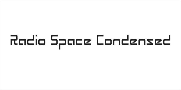 Radio Space Condensed Logo