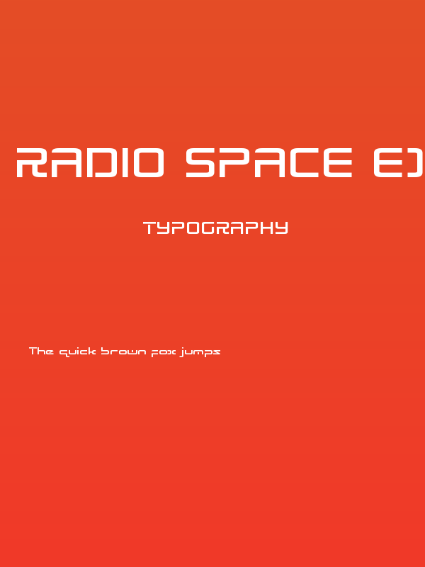 Radio Space Expanded Poster