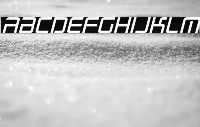 Radio Space Italic Font examples