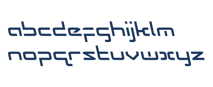 Radio Space Leftalic Lowercase