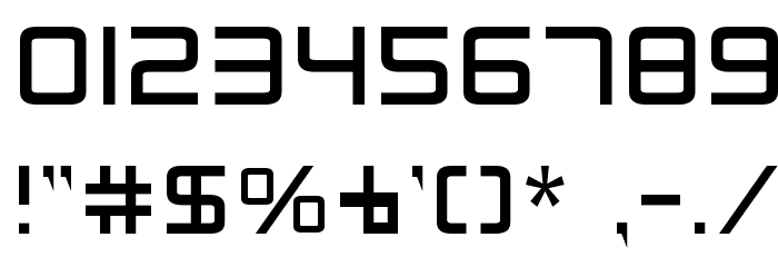 Radio Space Font OTHER CHARS