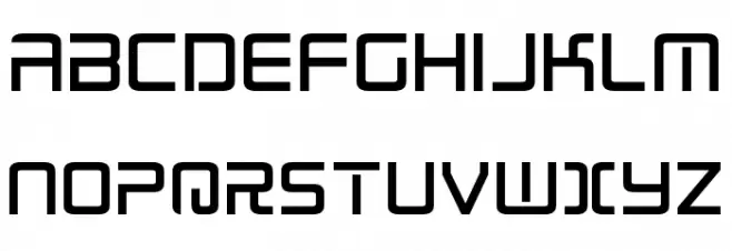 Radio Space Font Litere mari