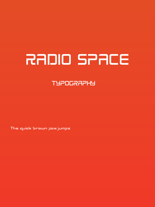 Radio Space Poster