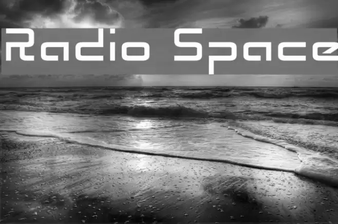 Radio Space Font examples