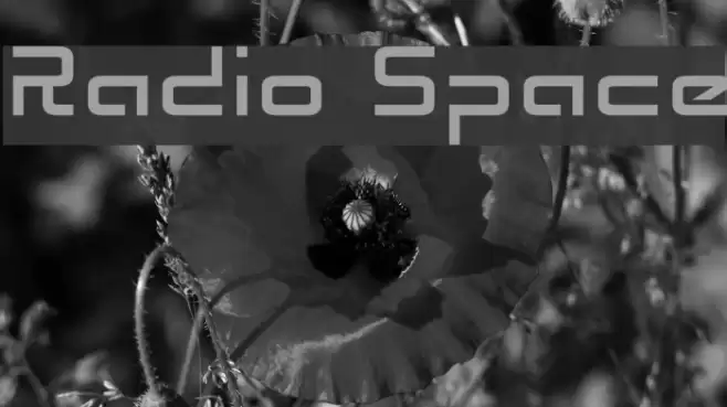 Radio Space Font examples
