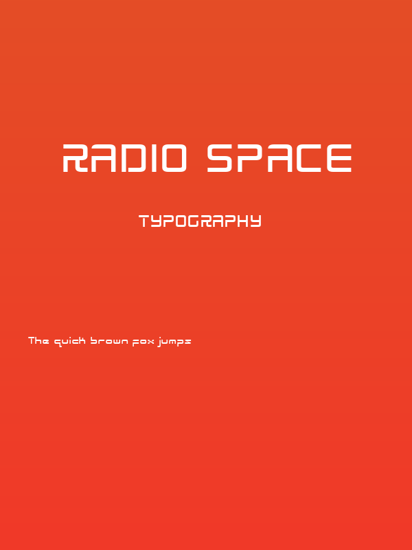 Radio Space Poster