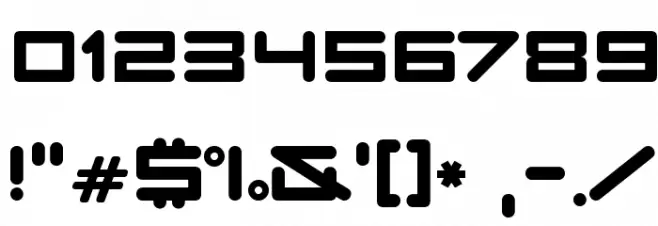 Radio Stars Font OTHER CHARS