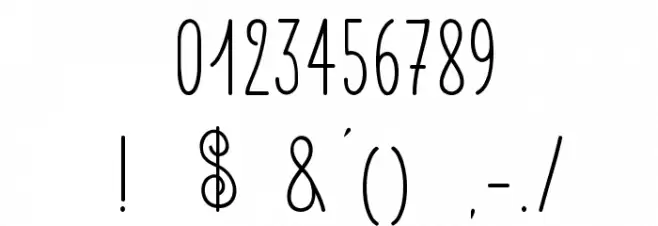 Radio Trust Font OTHER CHARS