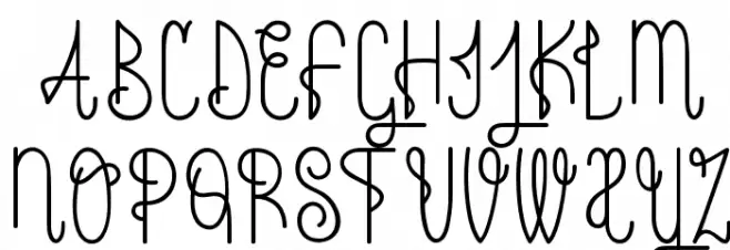 Radio Trust Font UPPERCASE
