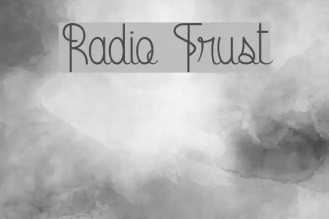 Radio Trust Font examples