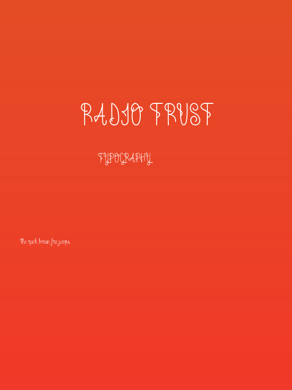 Radio Trust Poster