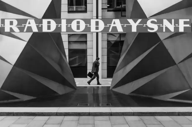 RadioDaysNF Font examples