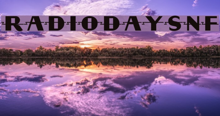 RadioDaysNF Example 3