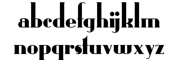 RadioRanch Font LOWERCASE