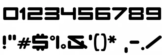 RadioStars-Regular Font OTHER CHARS