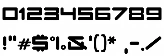 RadioStars-Regular Font OTHER CHARS