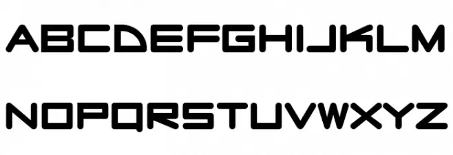 RadioStars-Regular Font UPPERCASE