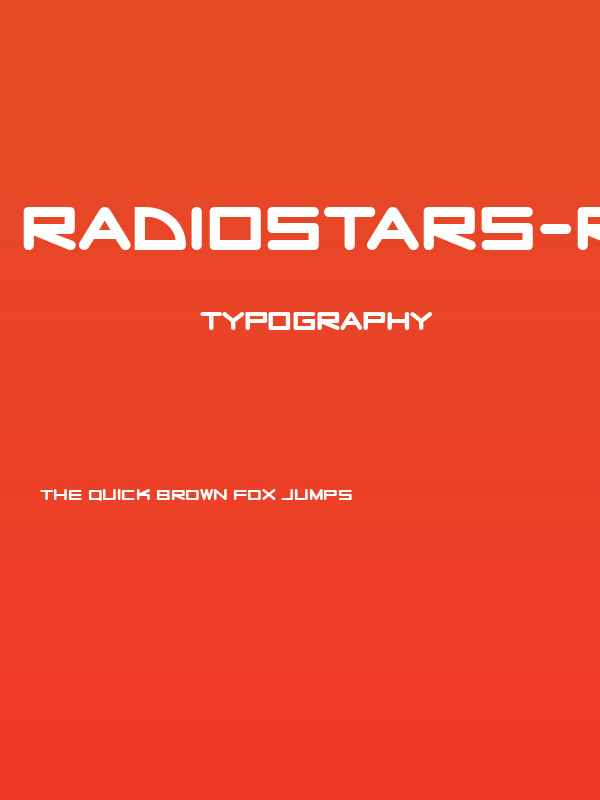 RadioStars-Regular Poster