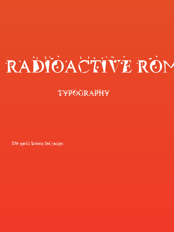 Radioactive Roman Poster