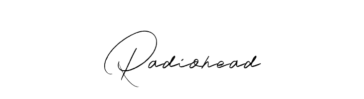 Radiohead  Free Fonts Download
