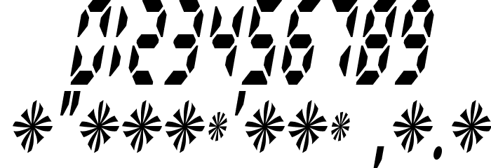 Radioland Slim Font OTHER CHARS