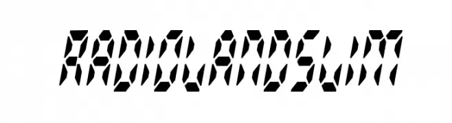 Radioland Slim  font caratteri gratis