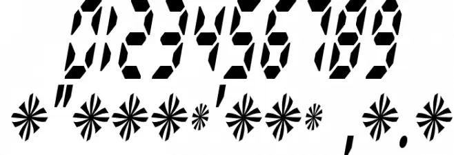 Radioland Slim Font OTHER CHARS