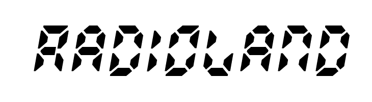 Radioland Font