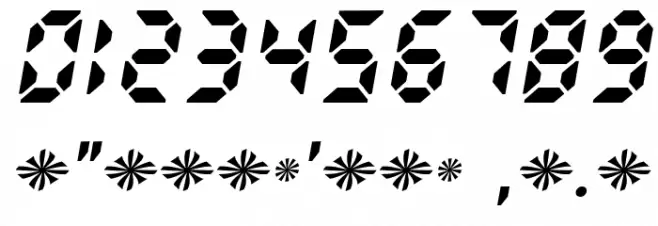 Radioland Font OTHER CHARS