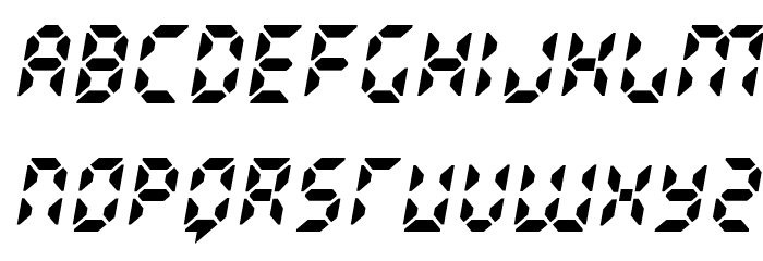 Radioland Font LOWERCASE