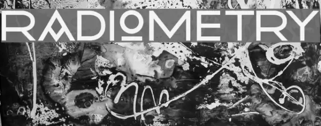 Radiometry Font examples