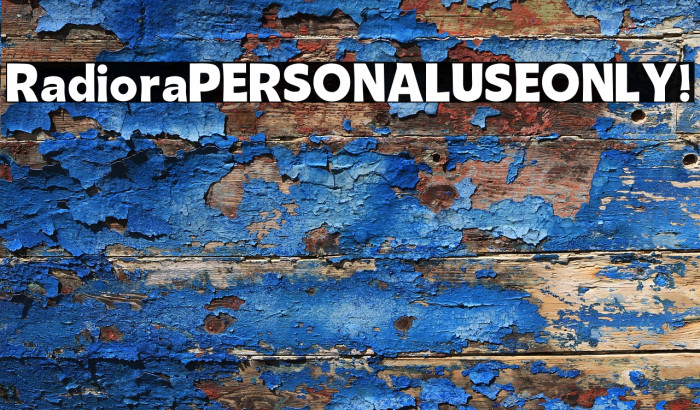 Radiora PERSONAL USE ONLY! Example 3