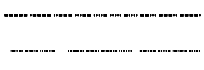 Radios in Motion Hard Font OTHER CHARS