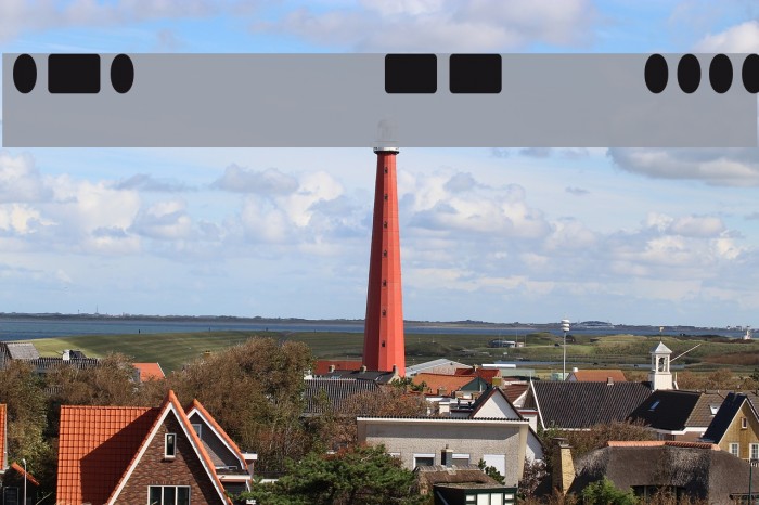 Radios in Motion Hard Font examples