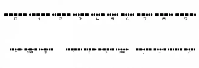 Radios in Motion Font OTHER CHARS