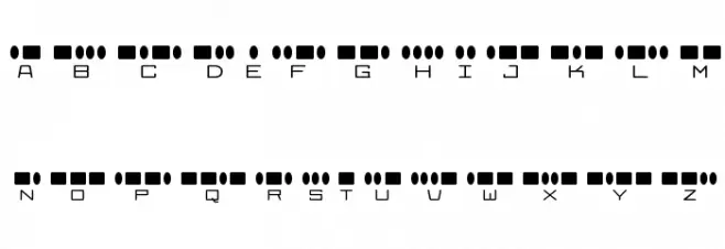 Radios in Motion Шрифта ВЕРХНИЙ