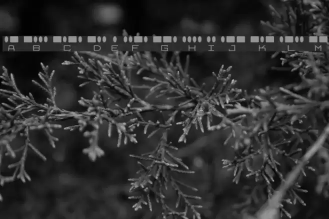 Radios in Motion Font examples