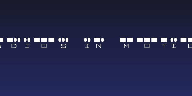 Radios in Motion Social Header