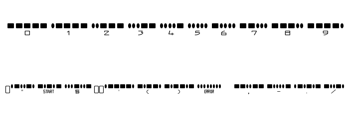RadiosinMotion-Regular Font OTHER CHARS